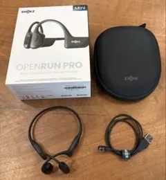 SHOKZ｜OPENRUN PRO mini ブラック　箱・付属品一式あり