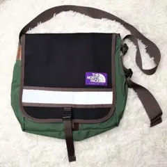 【美品】ノースフェイス パープルレーベル ショルダーバッグ マルチカラー