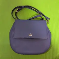 ケイトスペード kate spade ライトブルー バッグ レザー