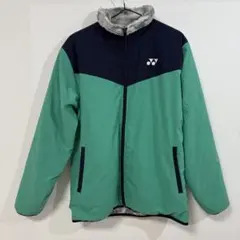 ヨネックス ボアリバーシブルジャケット グラスグリーン　Lサイズ