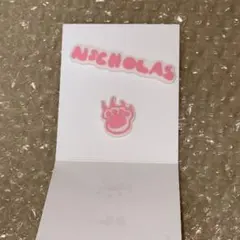 [LOGO MERCH]DECO PARTS ニコラス　デコパーツ　①