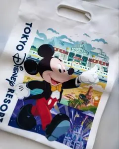 【訳あり】ディズニー ショッパー柄トートバッグ