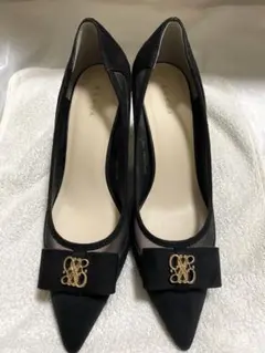 【値下げ中】RANDA パンプス ブラック 24.0cmのサムネイル