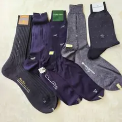 ビジネス/日常/未使用品☆マンシングウェア他 メンズ靴下 5足セット 25cmのサムネイル