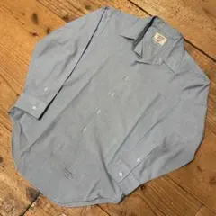 70s Arrow 長袖シャツ ブルー アロー