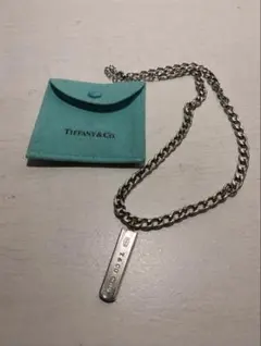 Tiffany&Co. ティファニー ナローバーネックレス チェーン純正 - メルカリ
