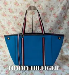 【TOMMY HILFIGER】トミーヒルフィガー トートバッグ トリコロール