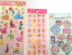 ディズニー プリンセス シール 3点セット