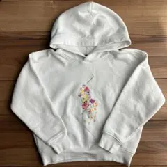 ポロラルフローレン　パーカー　キッズ　裏起毛　女の子
