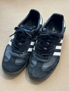 adidas Samba ブラック/ホワイト　24