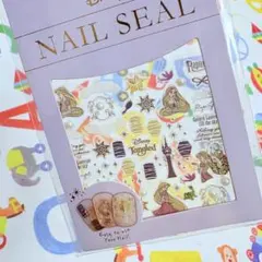 ディズニー　ネイルシール　ラプンツェル