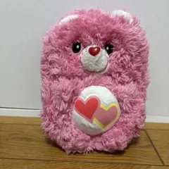 平成レトロ Care Bears ピンク ポーチ ダブルジップ