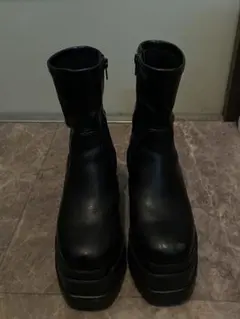 12月末削除　厚底　ショート　ブーツ