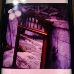 カズさま専用USミリタリー米軍家具アーチ型ブラウン木製壁掛け鏡