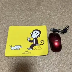 NEC マウス➕バザールでござーる　マウスパッド セット