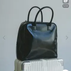 VANMIE U 黒 ボストンバッグ 合成皮革