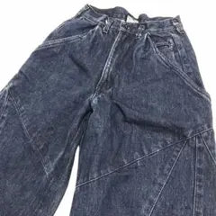 80'sビンテージ古着！イタリア製 BALL BASIC ワイド デニム パンツのサムネイル