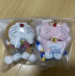 100%ドラえもん&フレンズ展 キーチェーン 桜 芝犬セット - メルカリ