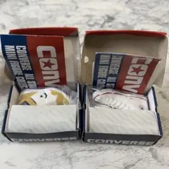 【新品未開封】CONVERSE ミニフィギュア 2個セットミニチュア　ガチャ