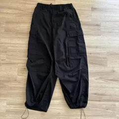 ブラック カーゴパンツ 4ポケット