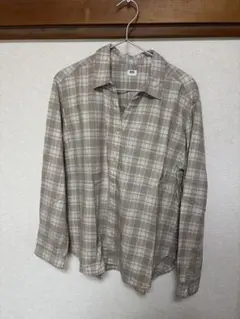 フランネルシャツ l