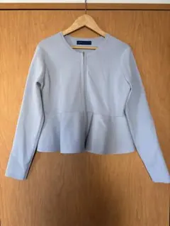 INED イネド Maglie le cassetto ライトブルー ジャケット