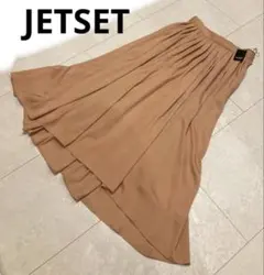 【JETSET 】新品未使用！！ロンフレアスカート