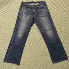 EDWIN GOLD RUSH　ストレートデニム ダークブルー サイズ33