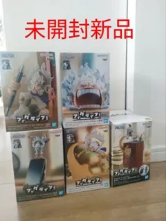 ワンピース フィグライフ！ ルフィギア5 5種セット