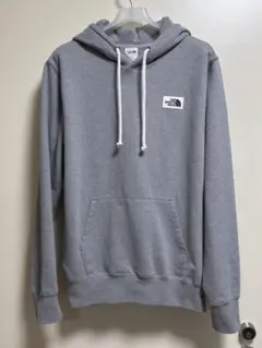 美品 the north face ロゴパーカー 日本M相当 グレー