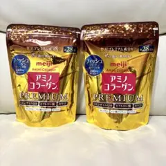 明治 アミノコラーゲン プレミアム 詰め替え用 196g28日分 2個 - メルカリ