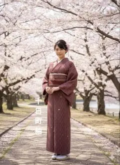 【逸品】●新潟県伝統工芸品●【十日町紬】●手引真綿●草木染●紬●着物