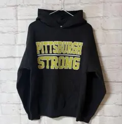 GILDAN PITTSBURGH STRONG プルオーバーパーカー ブラック