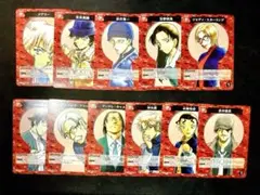 コナンカード　赤　パートナーカード　第1弾〜第6弾　コンプリート