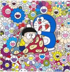 村上隆 ドラえもん タイムふろしき カイカイキキ ポスター 村上隆 ドラえもん タイムふろしき カイカイキキ ポスター - メルカリ