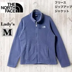 THE NORTH FACE フリース ジップアップ レディースM グレー