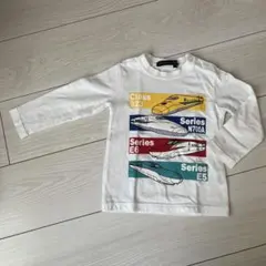 新幹線　長袖Tシャツ