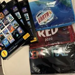 ピクサー　ハッピーくじ　ファブリックポスター　ステッカー