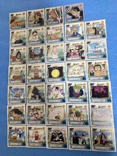 【激レア】ワンピース(ONEPIECE)シールコレクション(アニメ)34枚セット
