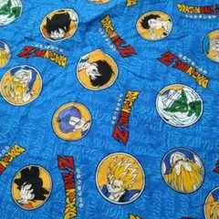 ドラゴンボールZ　生地　ハギレ　当時物　レトロ