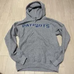 GILDAN PATRIOTS パーカー S グレー