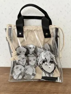 糸師凛 缶バッジ 原画コマクリアバッグ 糸師凛 糸師冴 原画コマクリアバッグ 痛バ - メルカリ