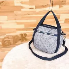 レスポートサック ネイビースイスハート ショルダーバッグ 2way - メルカリ