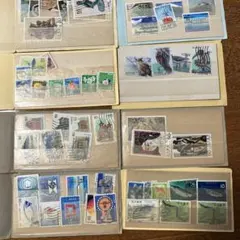 使用済切手コレクション アルバム