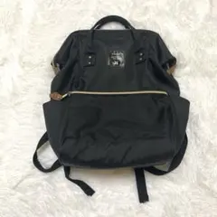 美品 anello 口金 2wayリュック ブラック