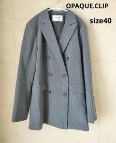 OPAQUE.CLIP 　24AW ダブルテーラードジャケット