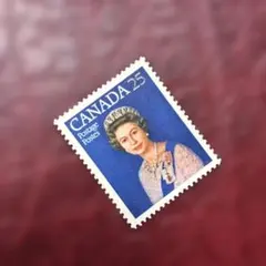 78199セール現品限　外国切手　カナダ発行エリザベス女王1種揃