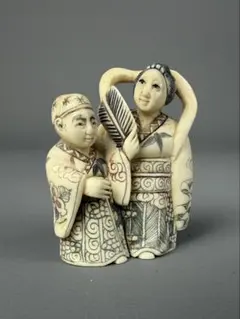 金属 女性 裸婦像 在銘 正彦 彫刻 全高約11cm - メルカリ