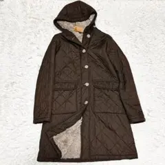 MACKINTOSH マッキントッシュボア キルテイングコート ブラウン Sのサムネイル