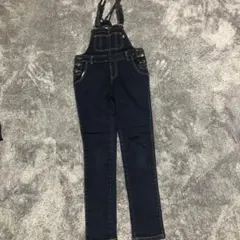 reppi ダークブルー サロペット Sサイズ